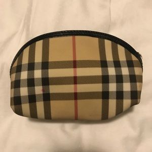 Authentic Burberry make up bag
